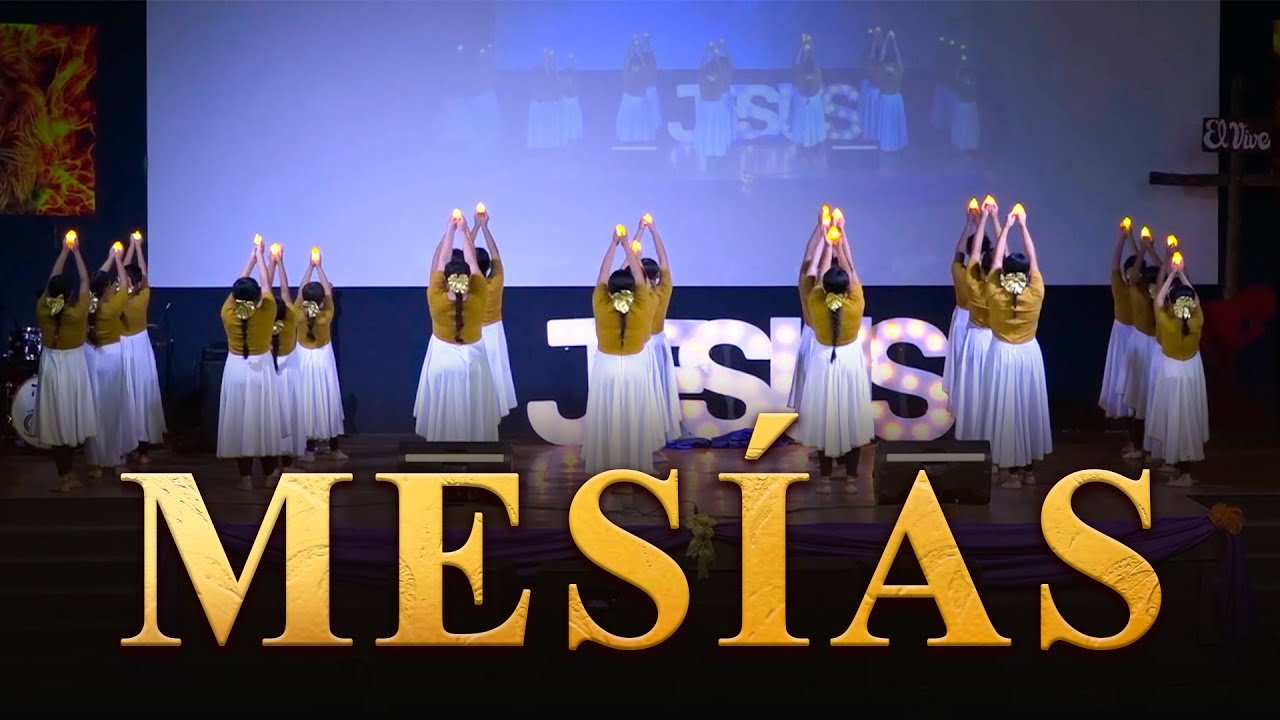 “¡Mesías! 💃🙌 Dance Grace en una Coreografía de Adoración 💜🎶”