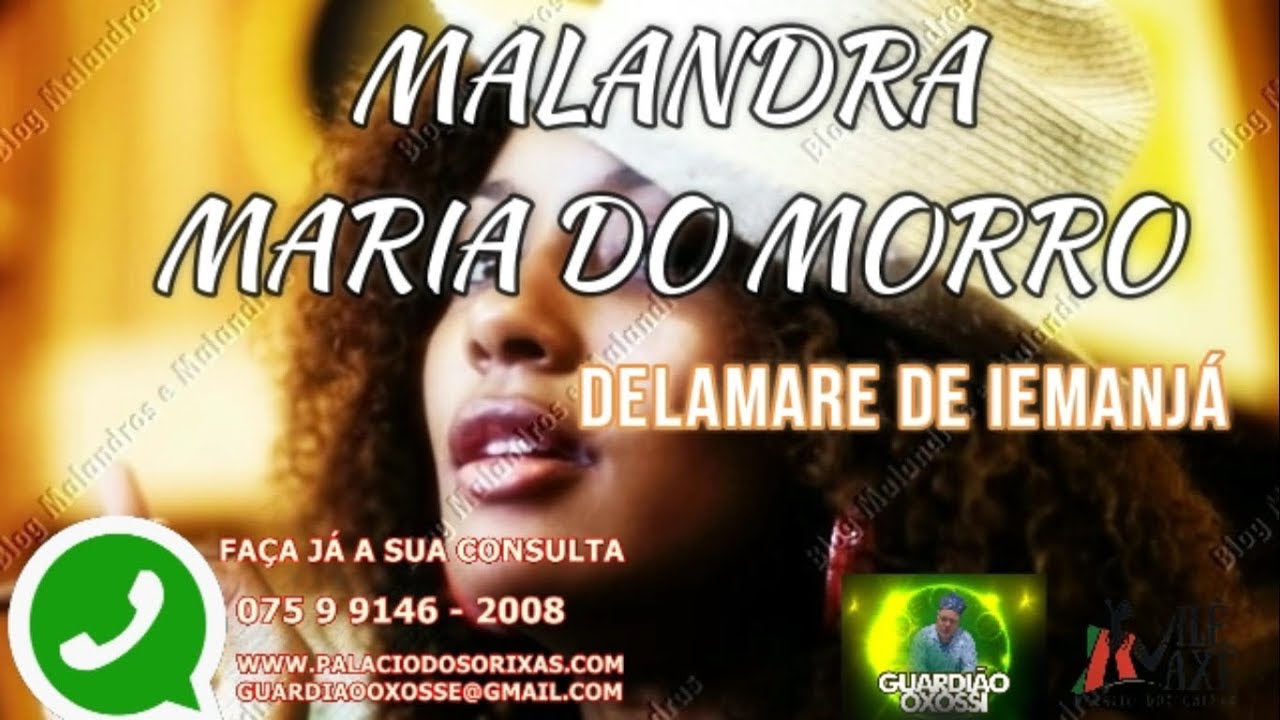 MALANDRA MARIA DO MORRO-DELAMARE DE IEMANJA