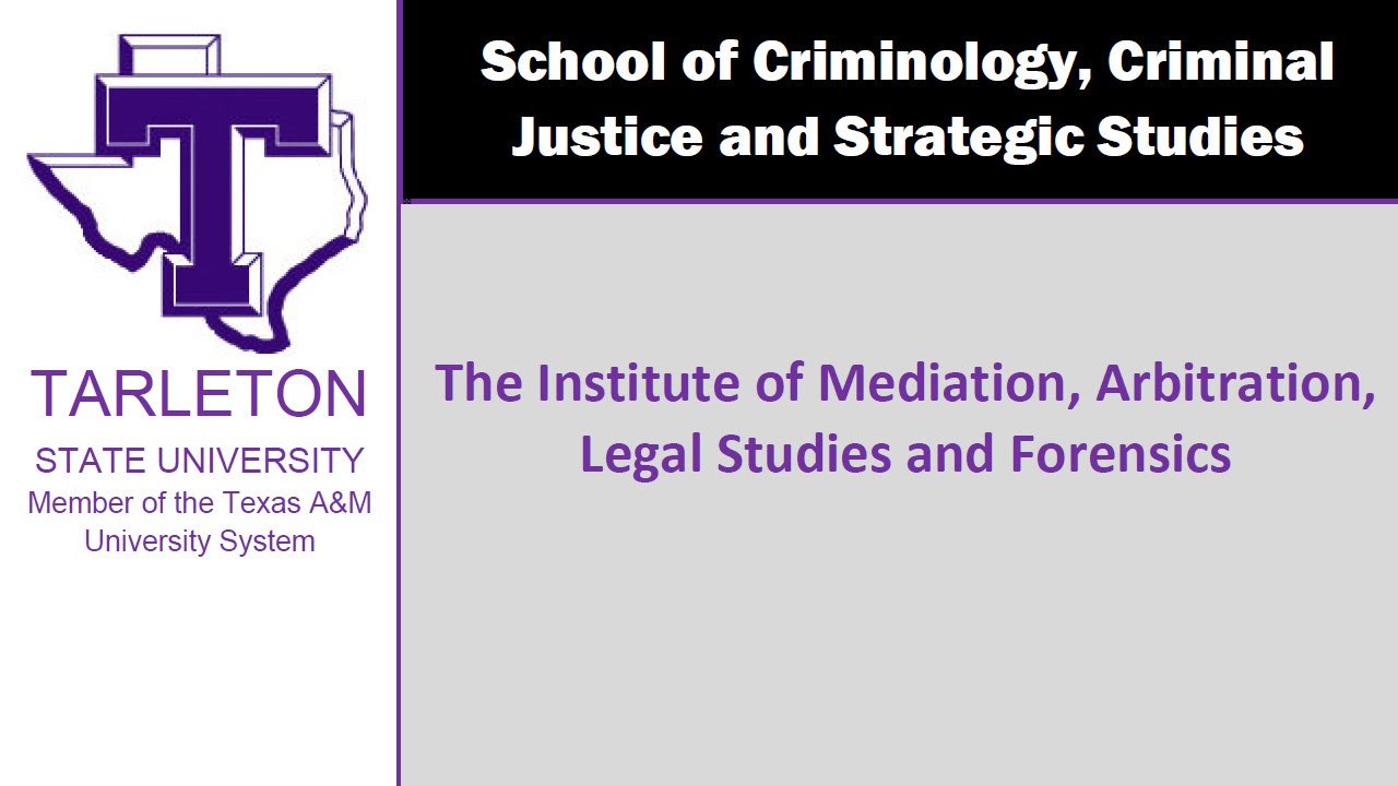 Tarleton State University Mediation: A Brief History Of Conflict Resolution
