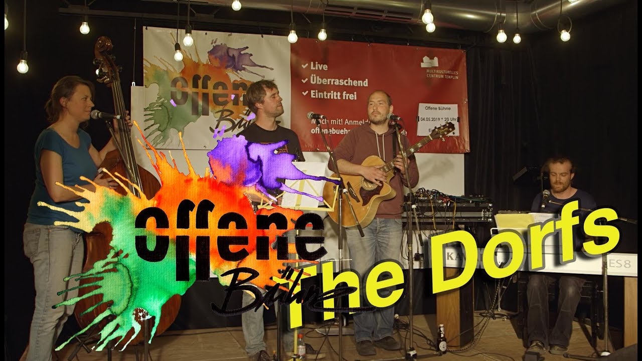 The Dorfs bei der offenen B&uuml;hne im MKC Templin
