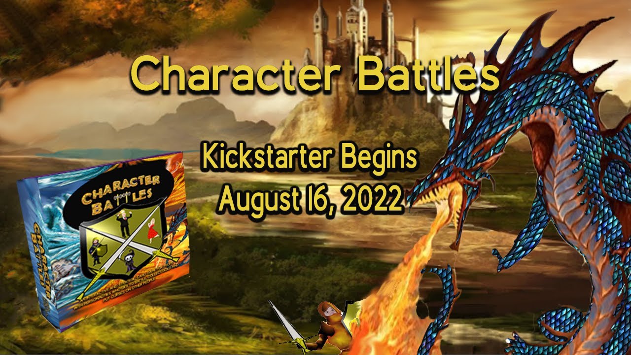 Character Battles Card Game Kickstarter Launch
