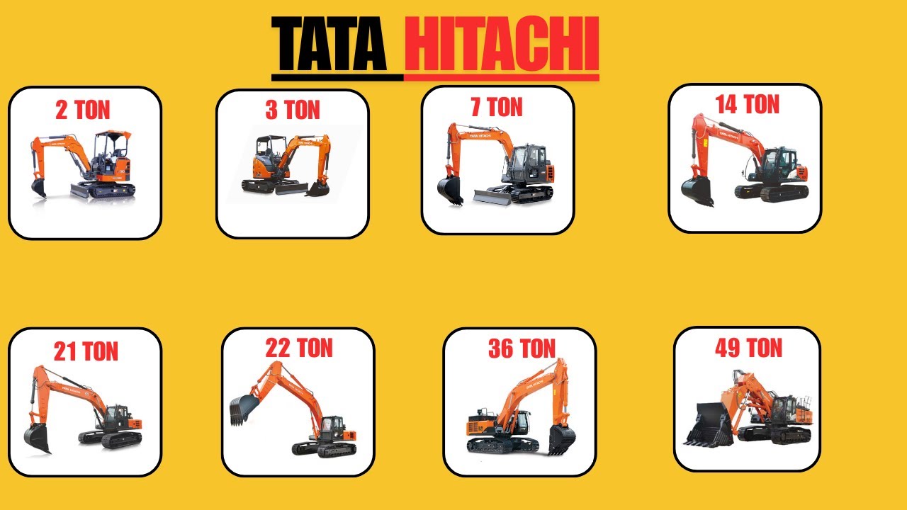 Why Tata Hitachi Is The King Of Construction Machinery 👑 All Models Details In Hindi 👍