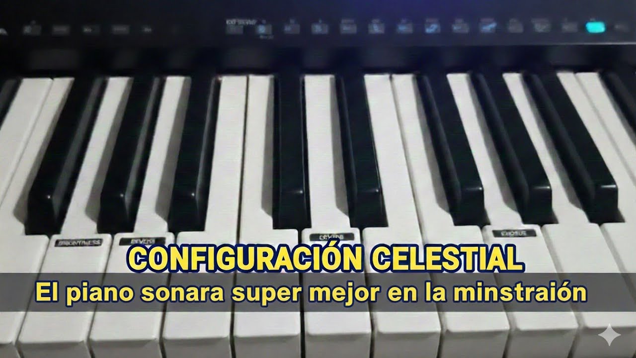 🎹 Haz que tu piano suene CELESTIAL | Configuración PAD para adoración 🙌