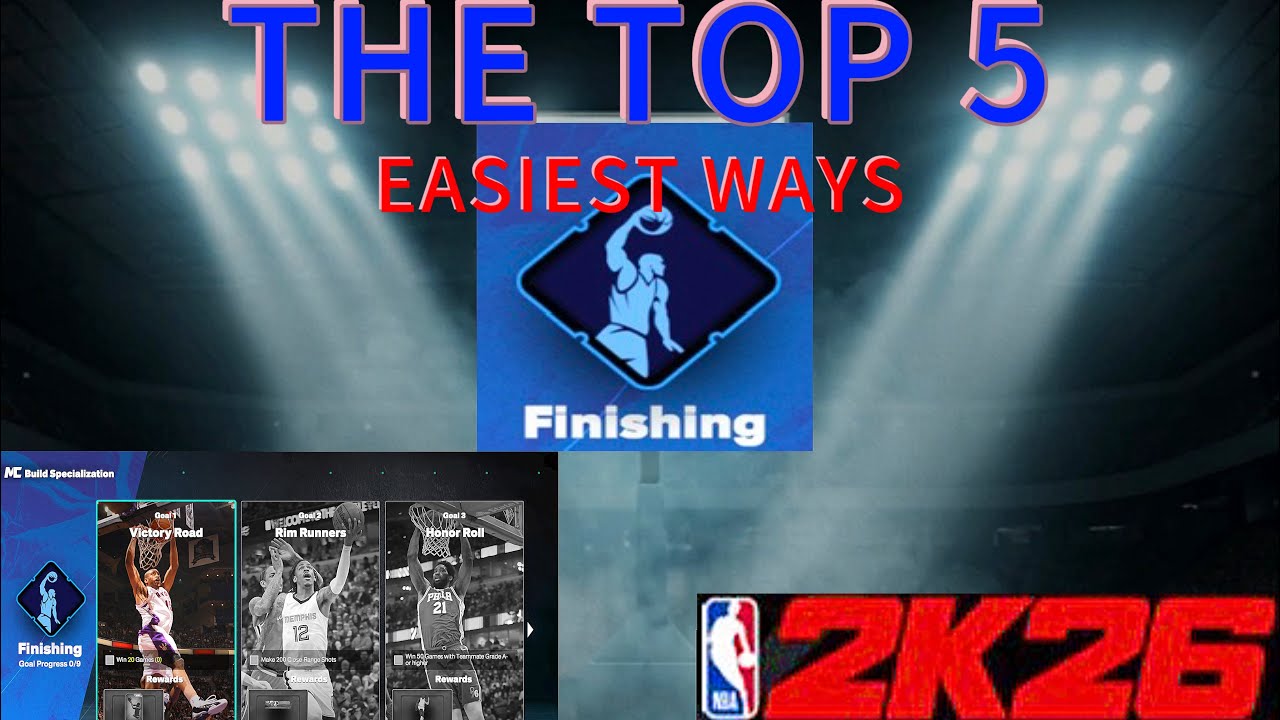 THE 5 EASIEST METHODS TO FINISH YOUR FINISHING BUILD SPECIALIZATION🙌FAST AND EASY WAYS