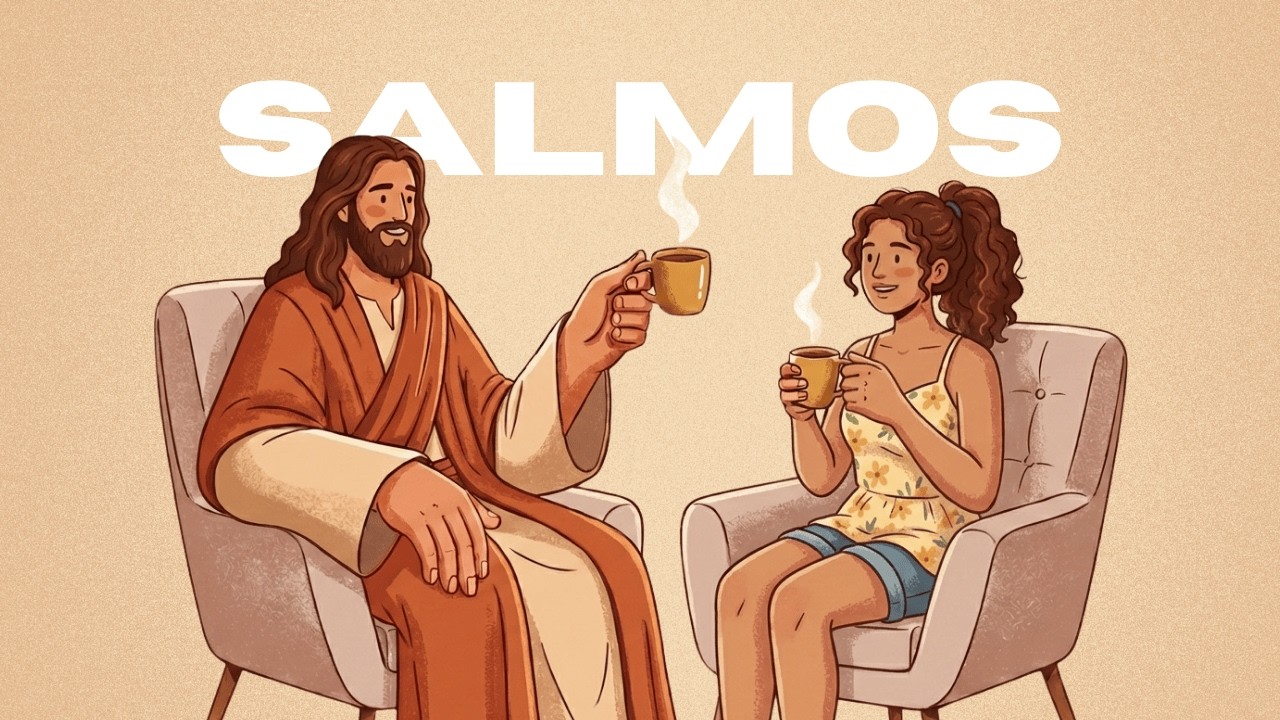 🎵 Café com Jesus | Estudar e Trabalhar ☕  Salmos Bíblicos em Jazz Suave | Música Cristã Relaxante