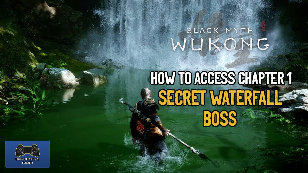 Black Myth Wukong - How To Access Chapter 1 Waterfall Secret Boss