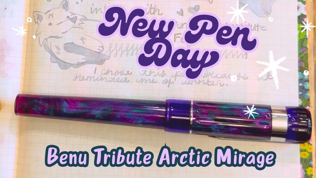 New Pen Day | Benu Tribute Arctic Mirage