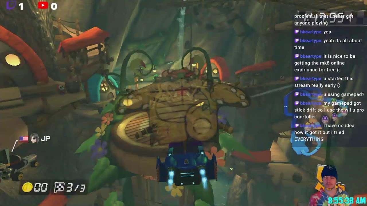 Mario Kart 8 WiiU Livestream with viewers!