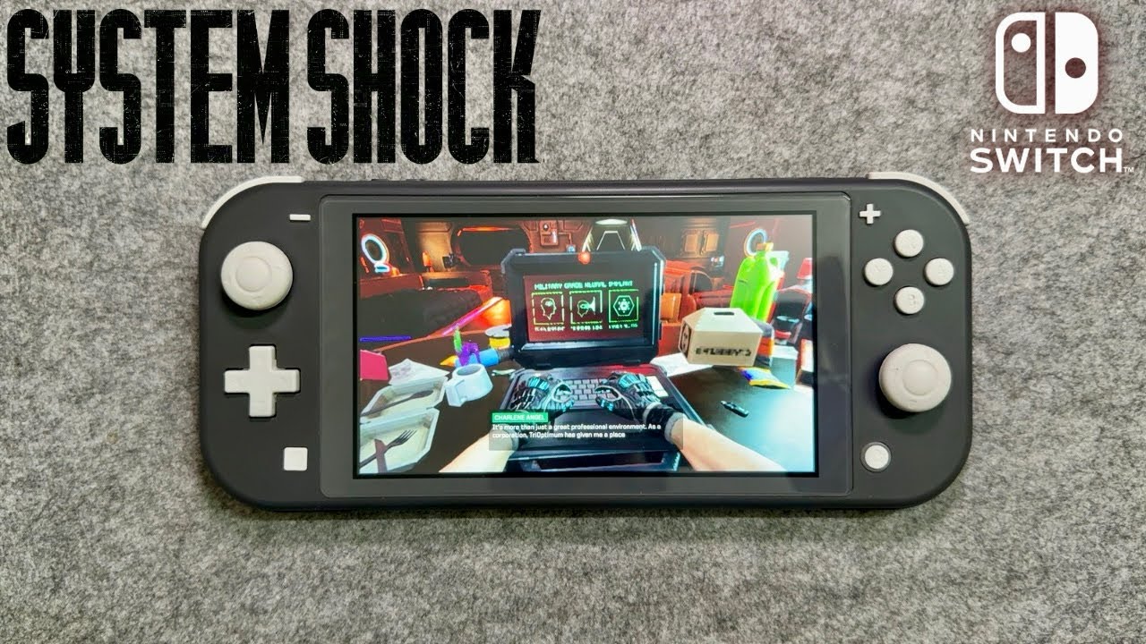 System Shock Gameplay on Nintendo Switch