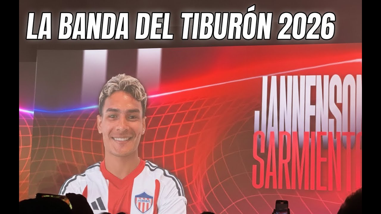¡LA BANDA DEL TIBURÓN 2026! 🦈🔥 ¿Hay equipo para ser campeones? #Junior #EnVivo #Fútbol