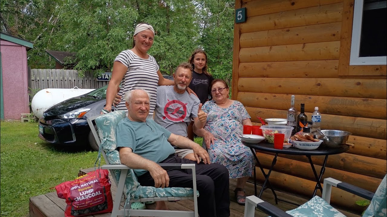 Рыбалка с д.Витей. День рождения т.Оли.