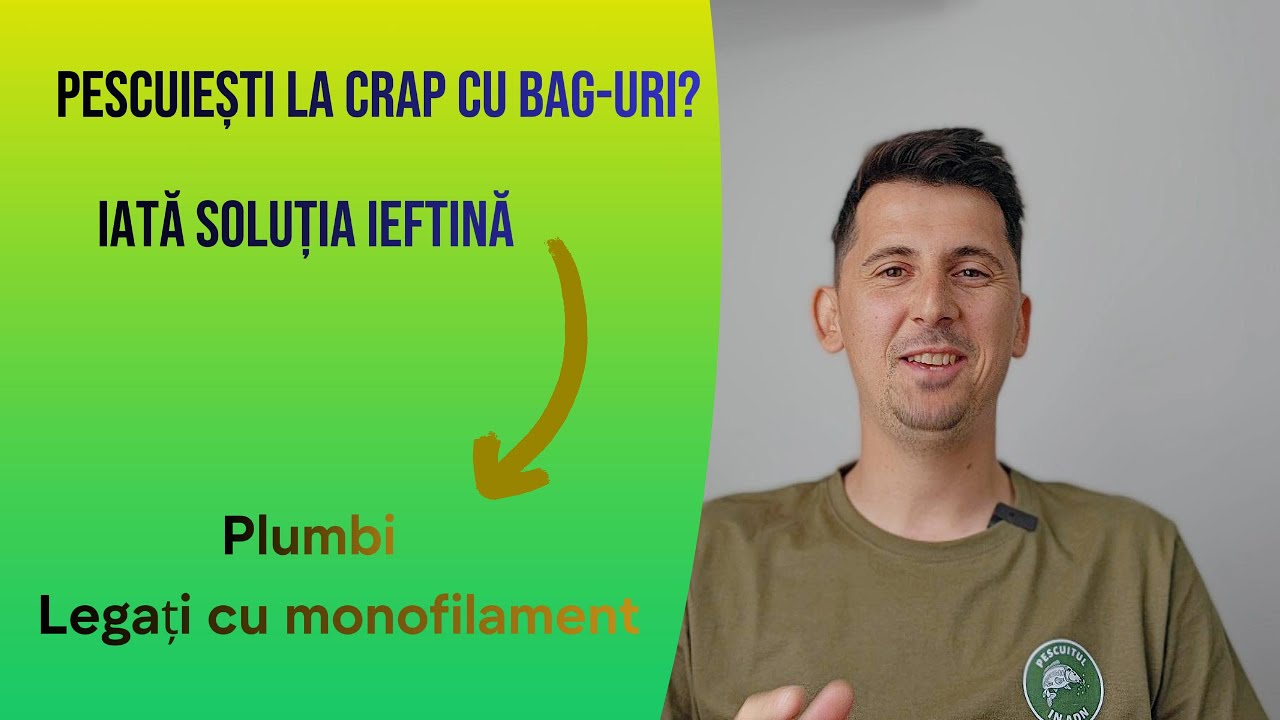 Pescuit cu bag-uri, ieftin si eficient.  👌👌 Plumbi legați cu monofilament!  Pungi PVA ✔✔