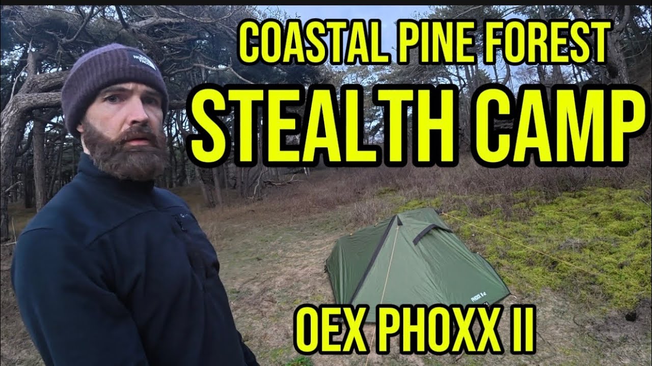 Stealth Camping in a Coastal Pine Forest | OEX Phoxx II Wild Camp
