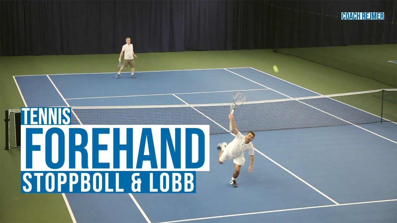 TENNIS – Stoppboll & Lobb med Forehand: Variation som vinner poäng