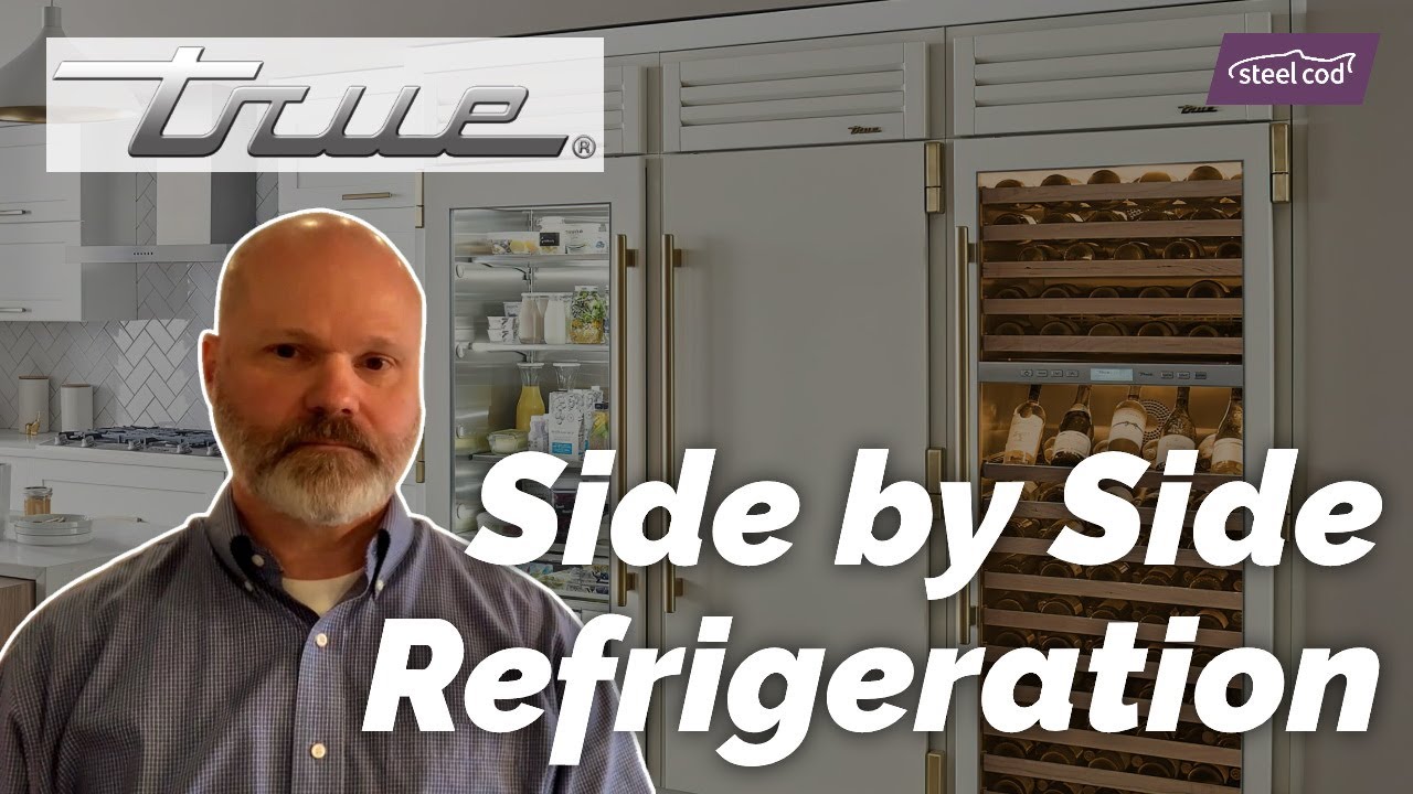 True - Residential Side-by-side refrigeration features and options