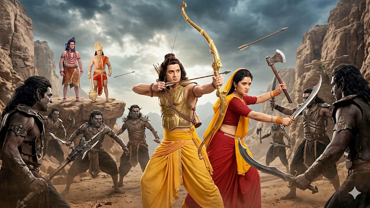 क्या राम और सीता जी राक्षसों का सामना कर पाएंगे ? Shrimad Ramayan || #ramayan