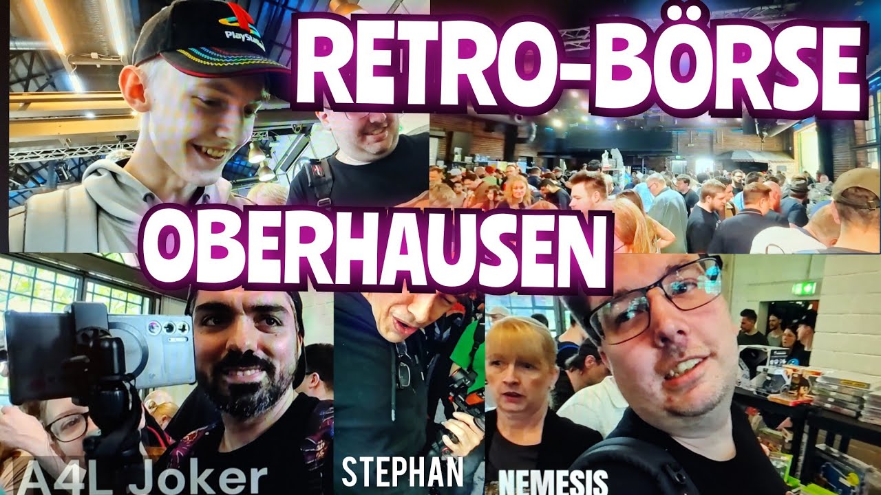 RETRO Börse Oberhausen mit Joker, Nemesis, Stephan