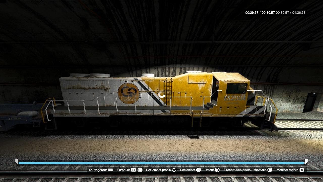 GTA BRAQUAGE VINCENT AVEC LE TRAIN SUR LA VERSION PS5 4K60FPS EN VERSION REDIFFUSION