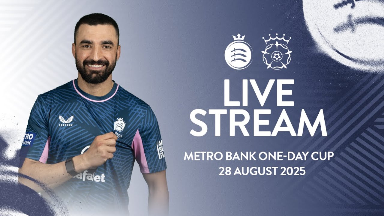 MIDDLESEX V HAMPSHIRE LIVE STREAM | METRO BANK ONE-DAY CUP PLAY-OFF