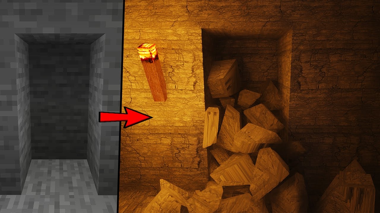 Minecraft 2021 - Physics Mod - Ultra Modded Gameplay - Ray Tracing - 4K
