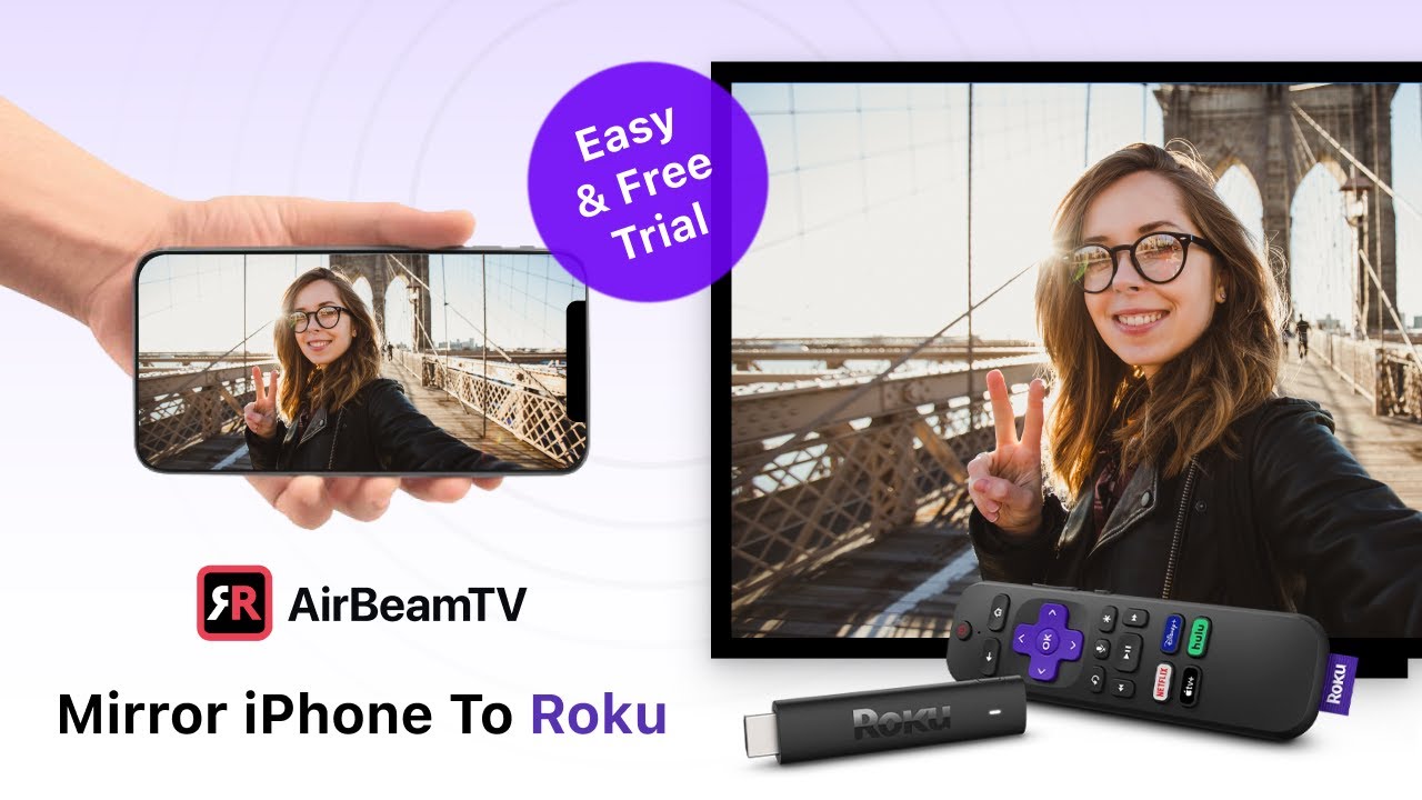 How to Mirror iPhone to Roku Without AirPlay in 2025? | AirBeamTV