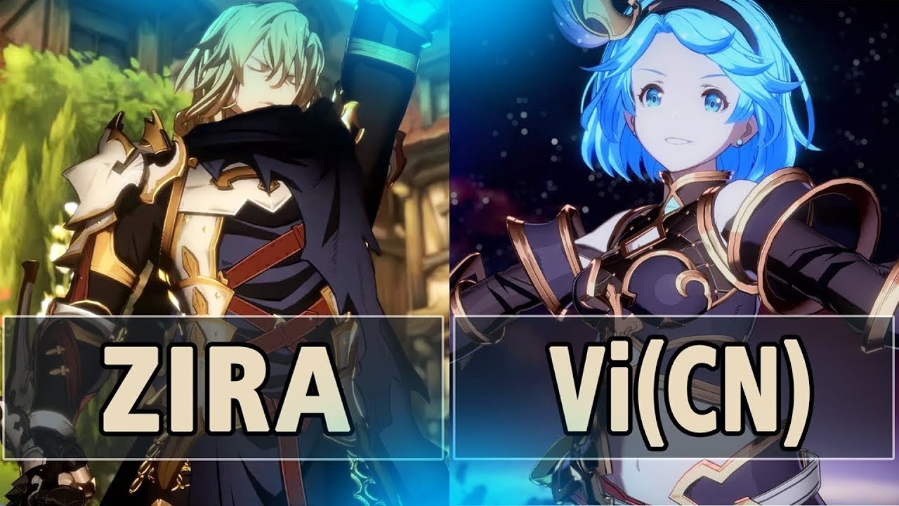GBVSR:🔥Zira (Siegfried) Vs Vi(CN) (Djeeta)🔥| High Level Gameplay.
