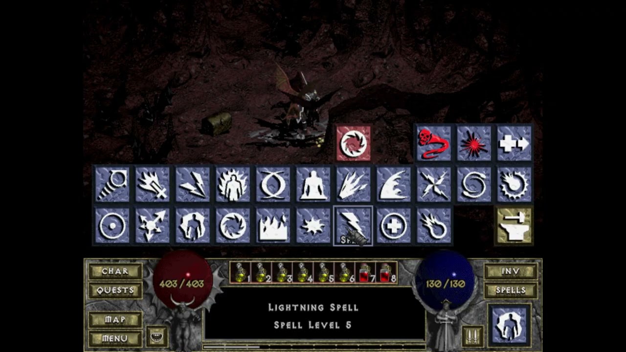 Diablo DevilutionX SSFHC Warrior Part 15 | Chill Caves Grinding Session
