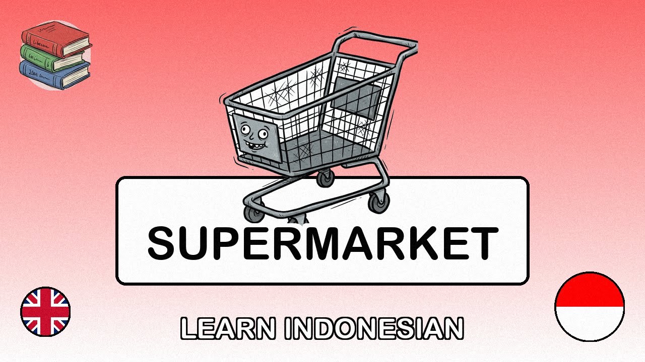 🇬🇧→🇮🇩 Learn Indonesian - Grocery Shopping