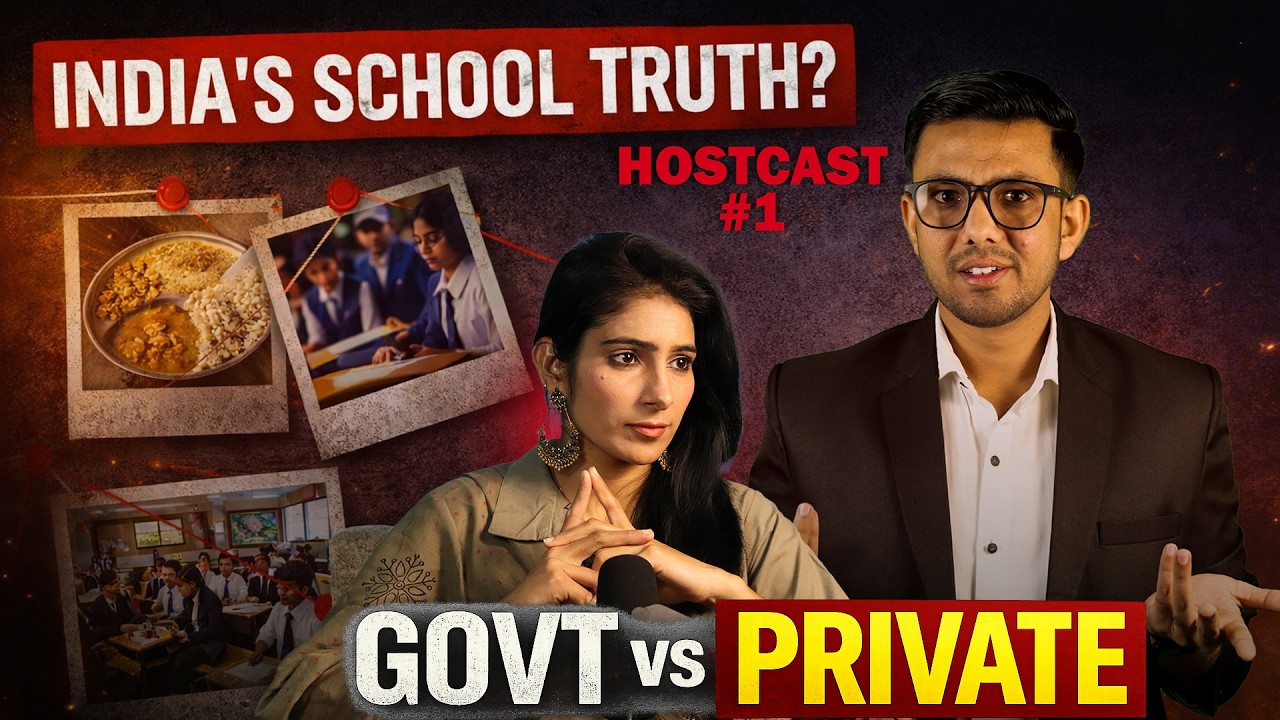 Hostcast Ft. Sneha | Govt vs Private School | Concepts Unfolder