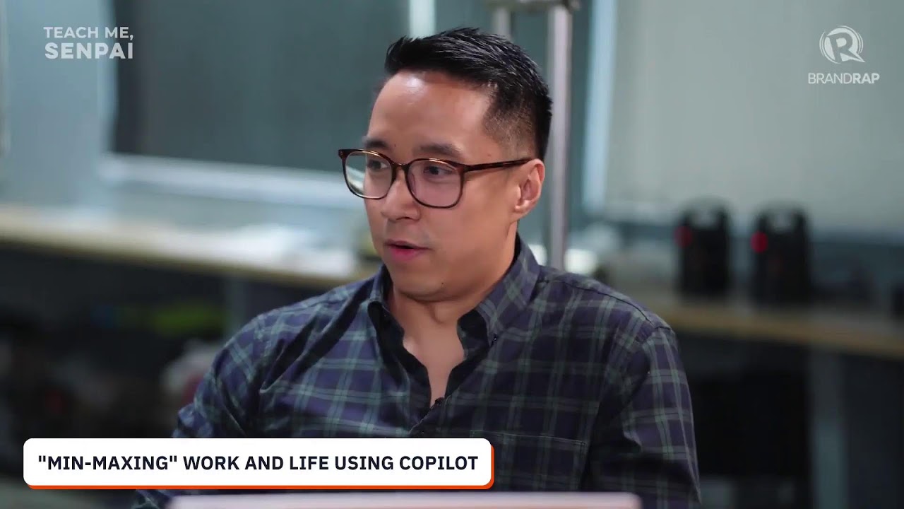 Teach Me Senpai, E17: 'Min-maxing' work and life using Copilot with Microsoft's Josh Aquino
