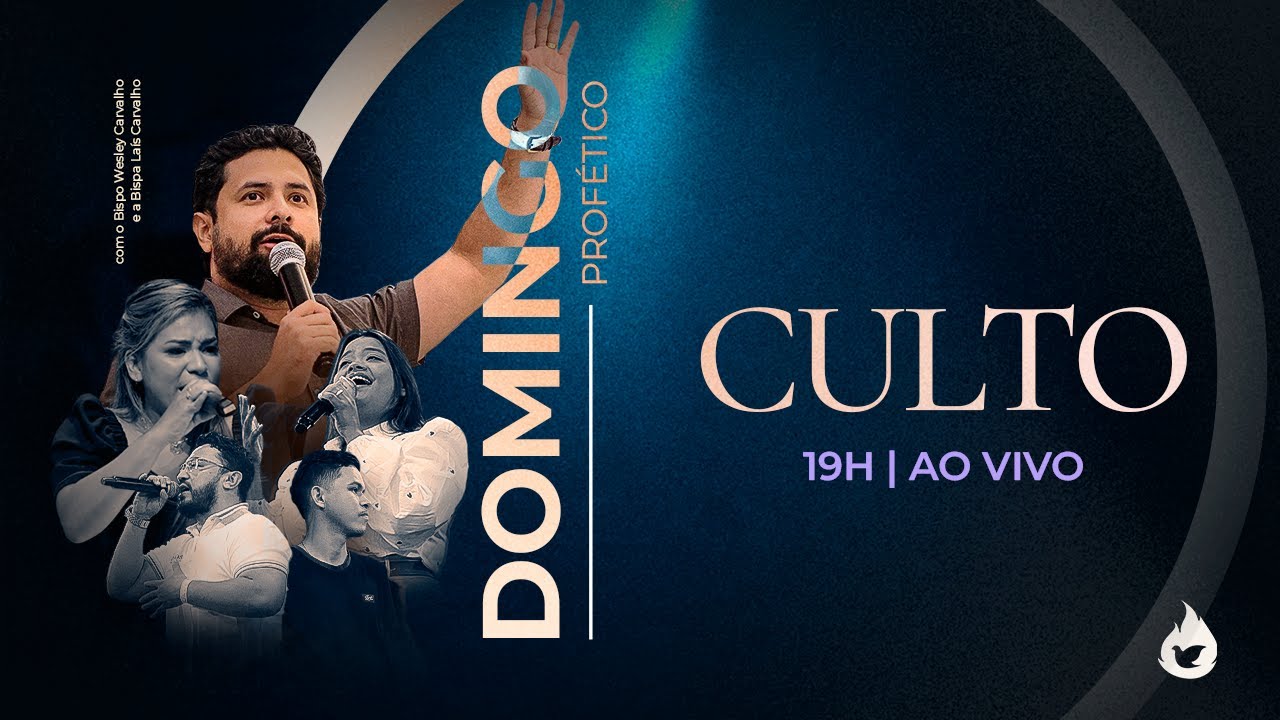 Domingo Prof&eacute;tico com o Bispo Wesley Carvalho - 28/09/2025 - NOITE