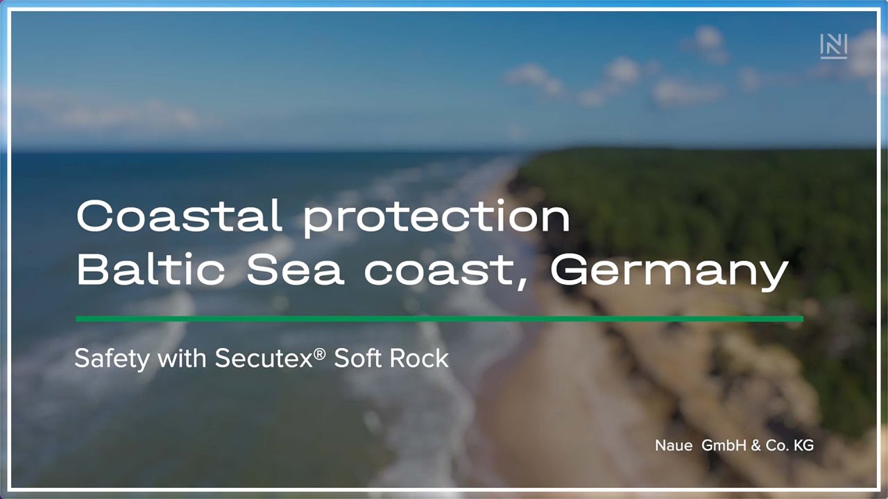 Coastal protection with Secutex® Soft Rock - Lubmin Germany