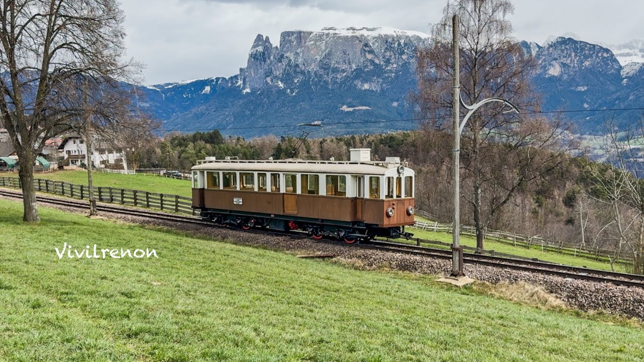 Renon automotrice Alioth 105 corsa esclusiva  Soprabolzano/Collalbo - Exclusive train ride