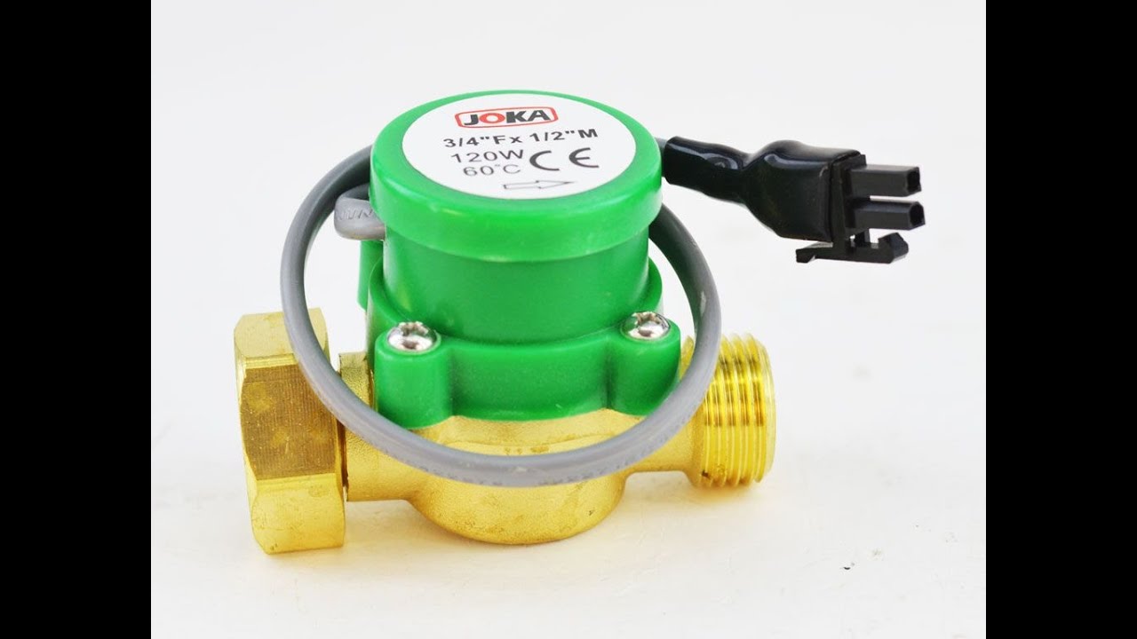 TUTORIAL PREZENTARE Fluxostat pentru pompa de ridicare presiune panou solar nepresurizat