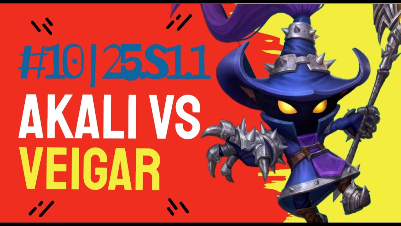 Akali vs Veigar | League of Legends | 25.S1.1