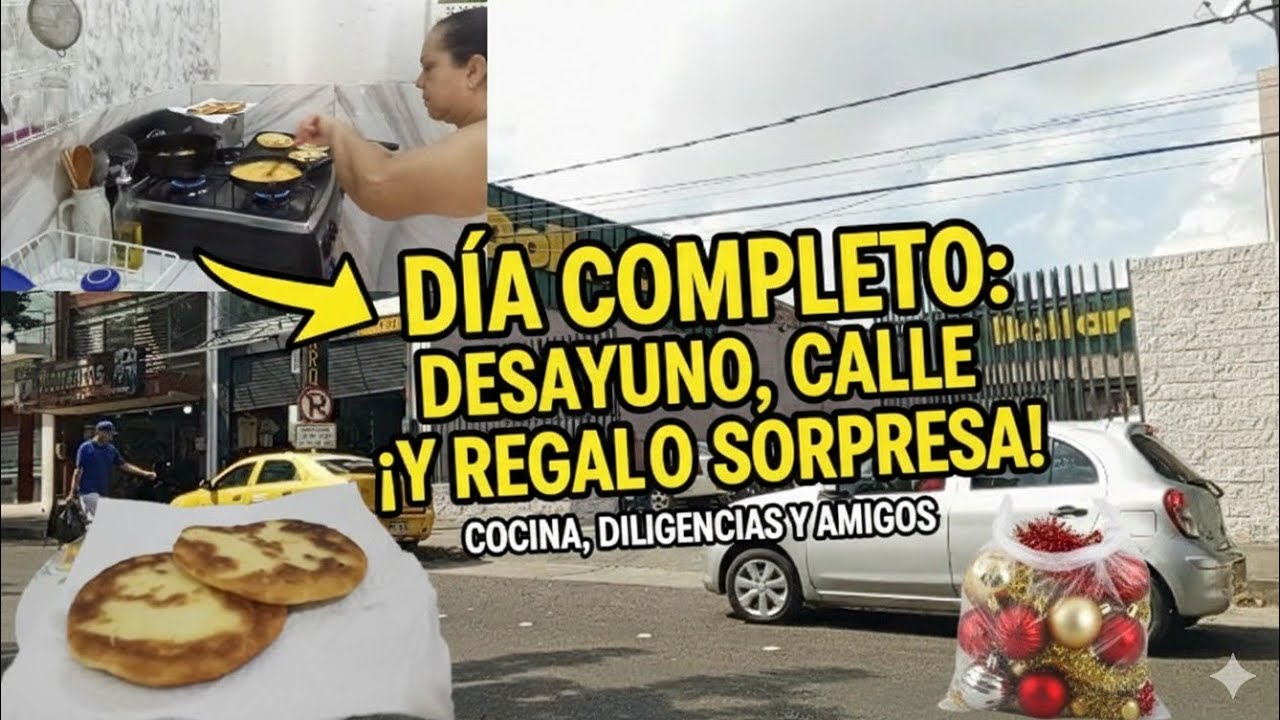 VLOG DE DIAS ,ME REGALARON ADORNOS NAVIDEÑOS⛄🌲 , DESAYUNO 🫓 COLOMBIANO  🇨🇴