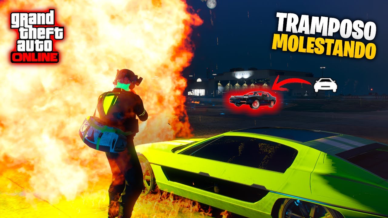 ¡Un Jugador TRAMPOSO MOLESTANDO En Gta 5 Online!