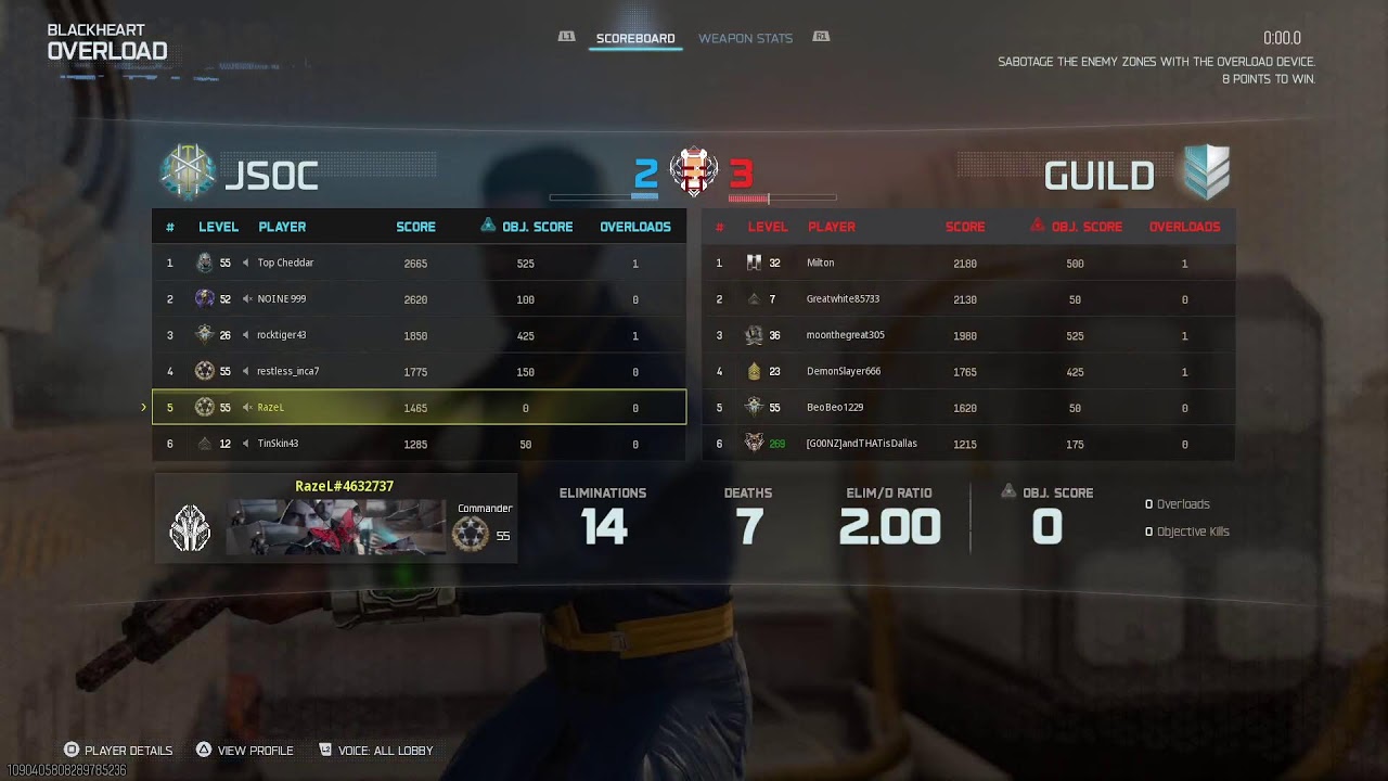 test run cod