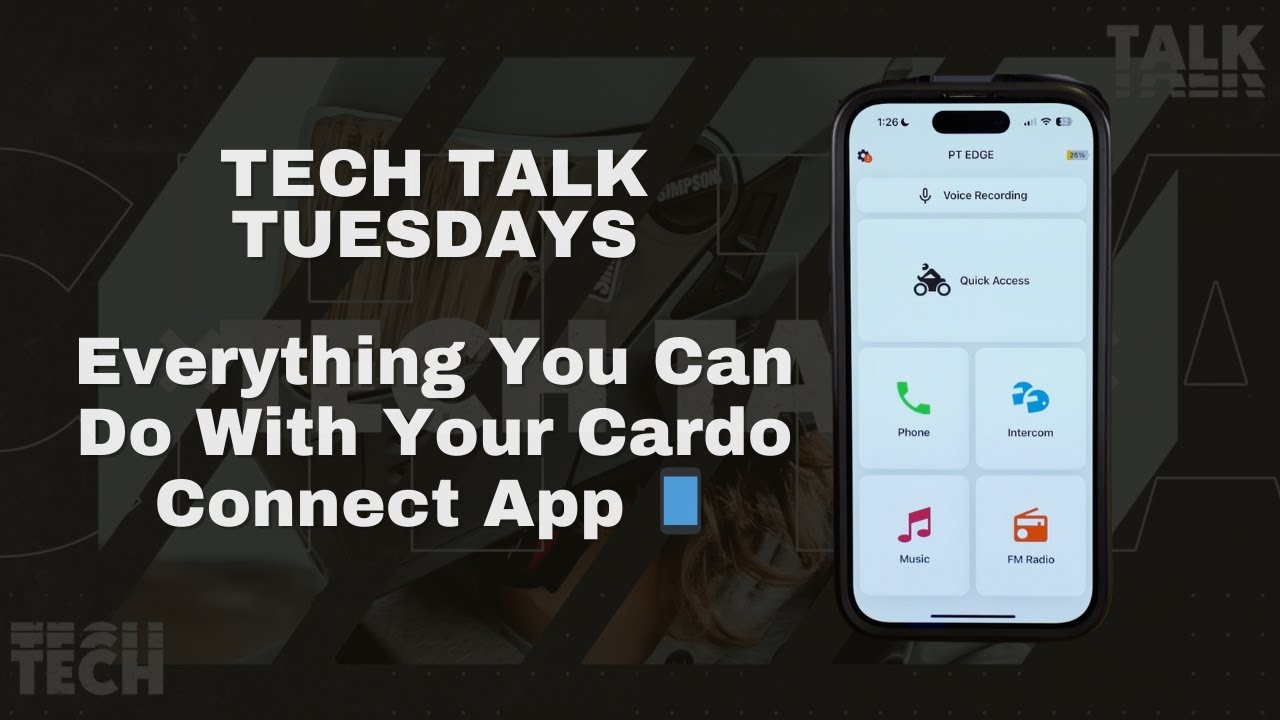Все, что вы можете сделать с помощью приложения Cardo Connect