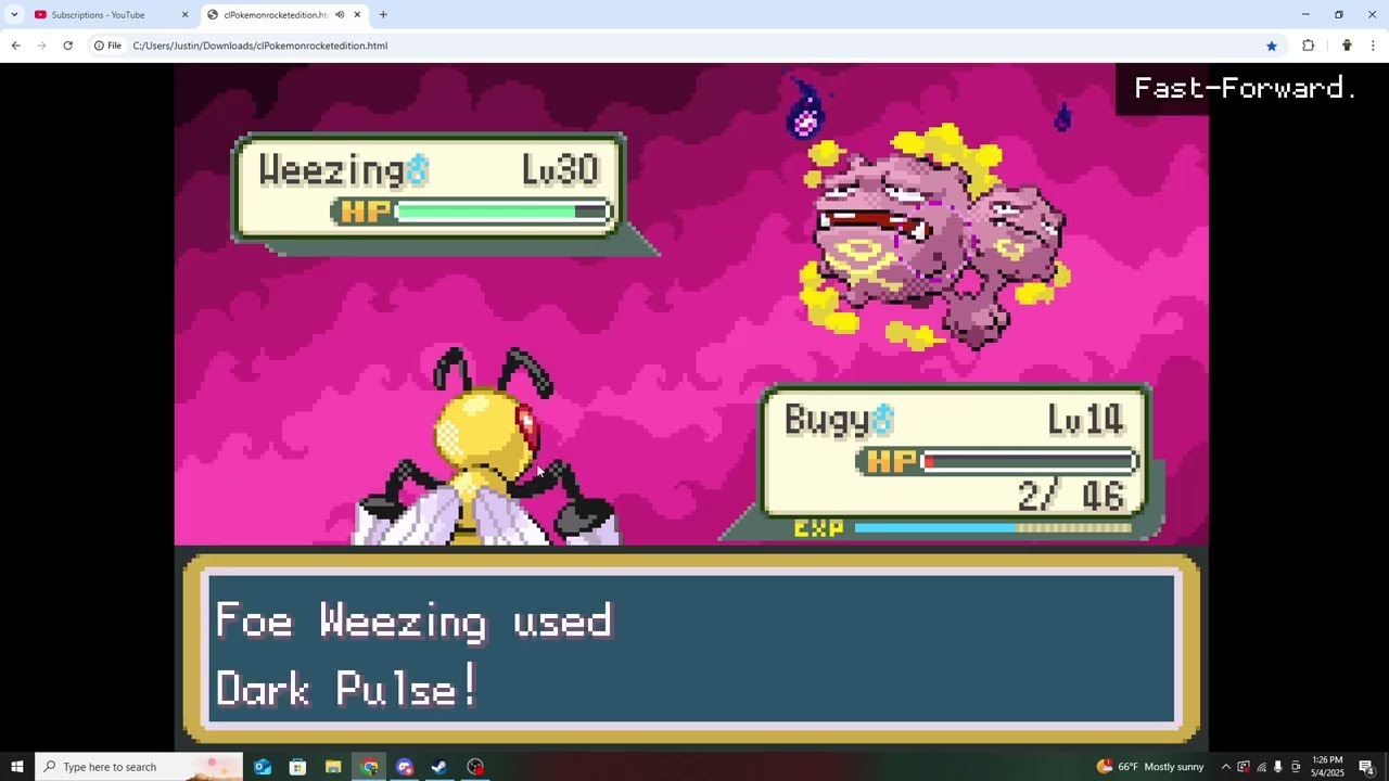 Pokemon fire red Rocket edition