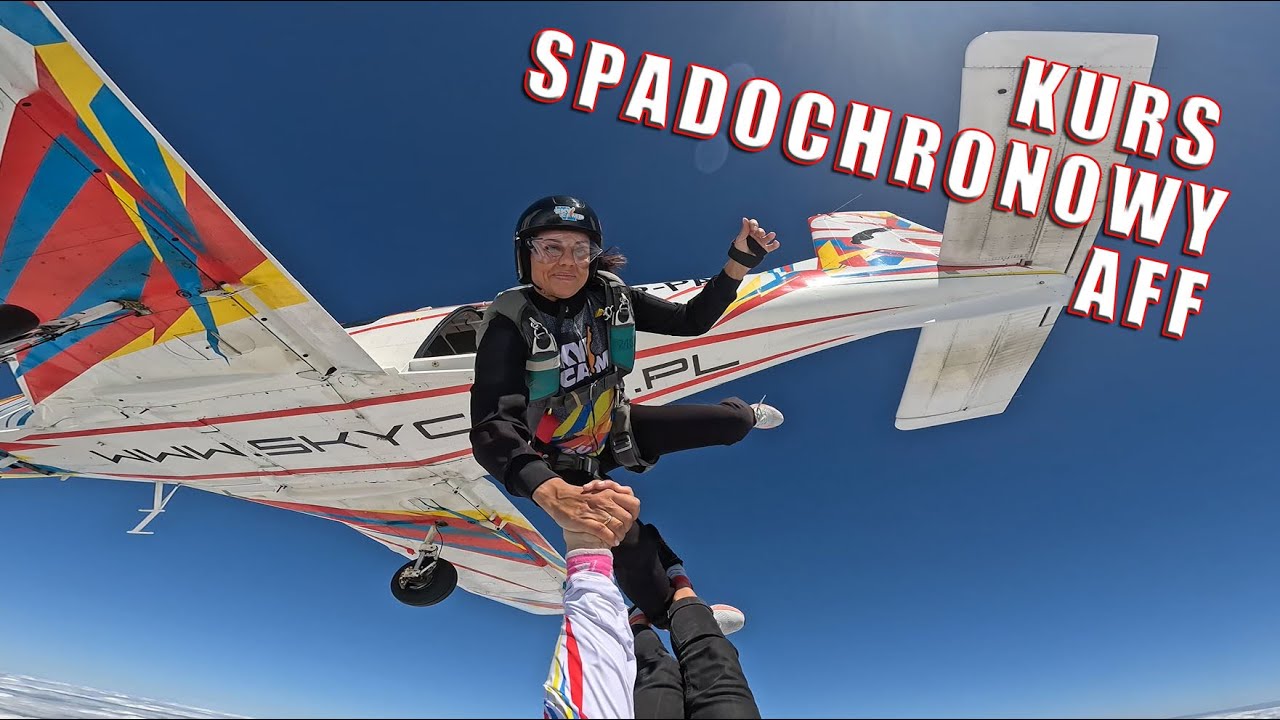 Kurs spadochronowy AFF krok po kroku, pierwsze samodzielne skoki spadochronowe 