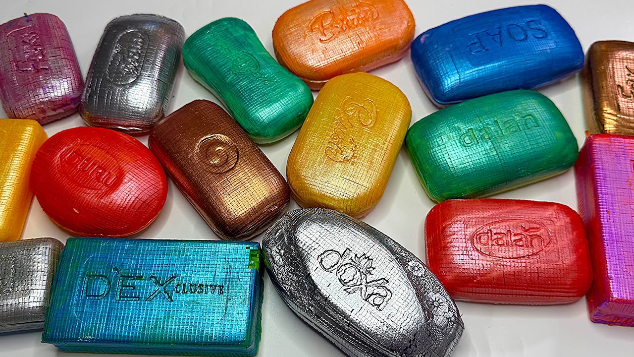 2X Asmr Soap Cutting / Soap cubes / Relaxing Sounds / Asmr No Talking