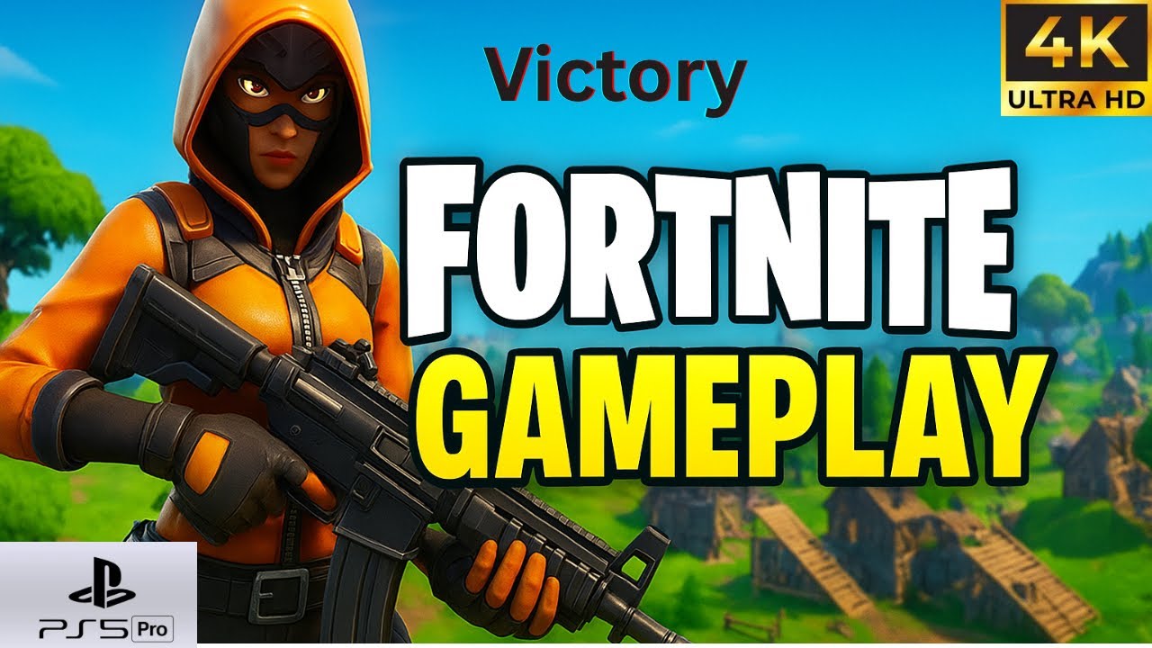 Fortnite Gameplay in 4K &ndash; Insane Fights & Epic Victory Royale! |4K (60fps) Ps5 pro|