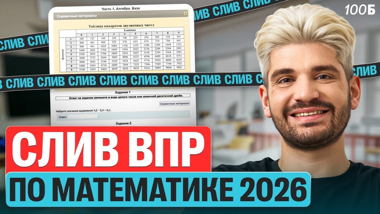 ВПР по математике 2026 для 8 класса