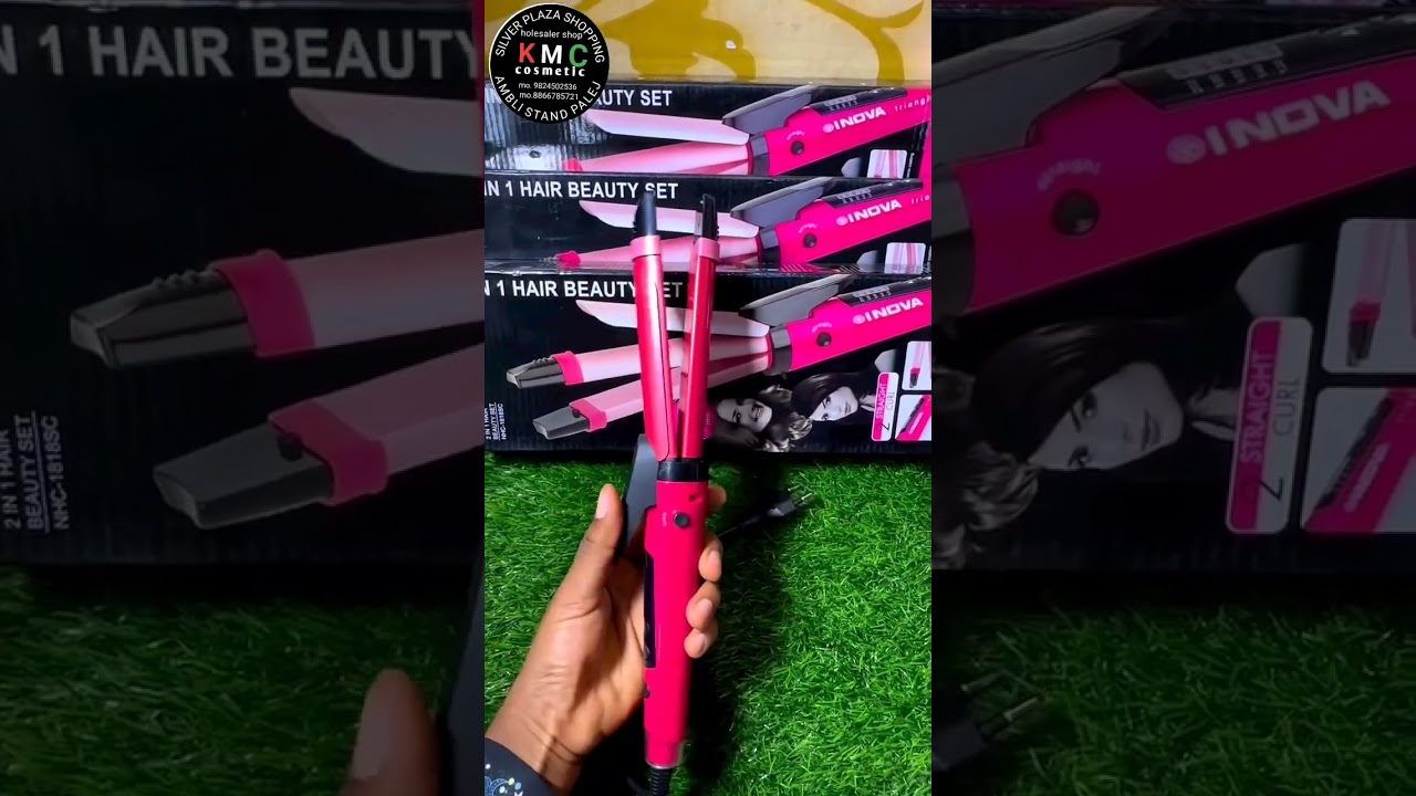 NOVA 2 in 1 HAIR  BEAUTY  SET #saloon #beautycenter #doctor #smoothingtreatment #beautytreatment