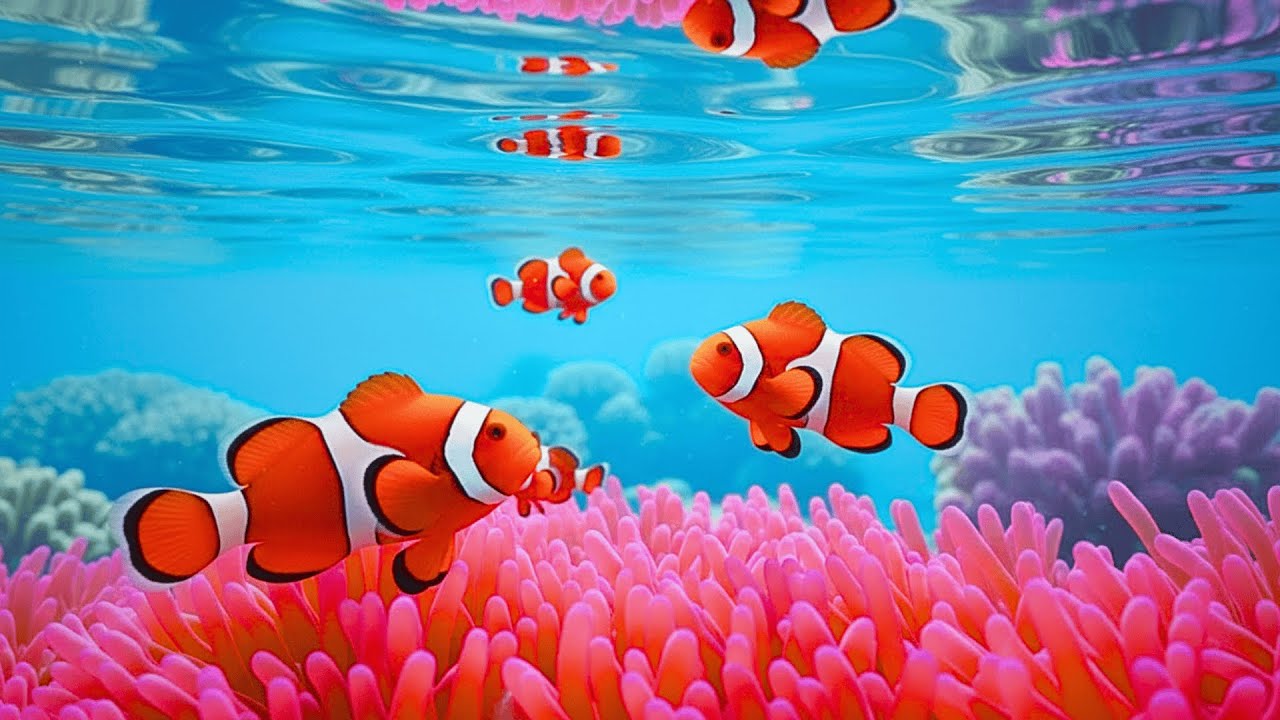 The Best 4K Aquarium 🐠 Discover Stunning Jellyfish,Vibrant Coral Reefs & Exotic Ocean Life
