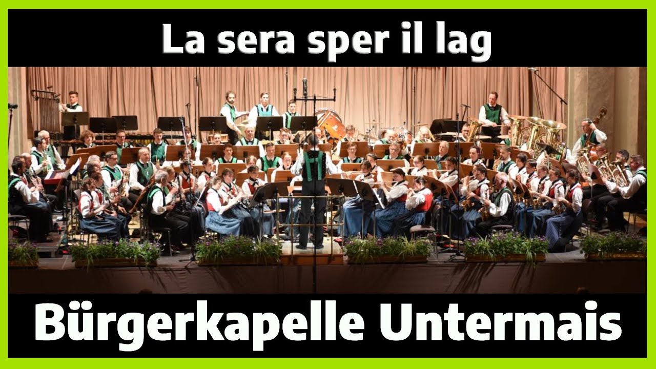 Gion Balzer Casanova: La sera sper il lag  - Live 2025 | Markus Müller & Bürgerkapelle Untermais