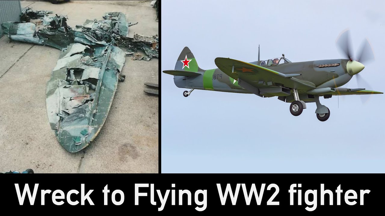 From Wreck to Restored & Flying WW2 Fighter