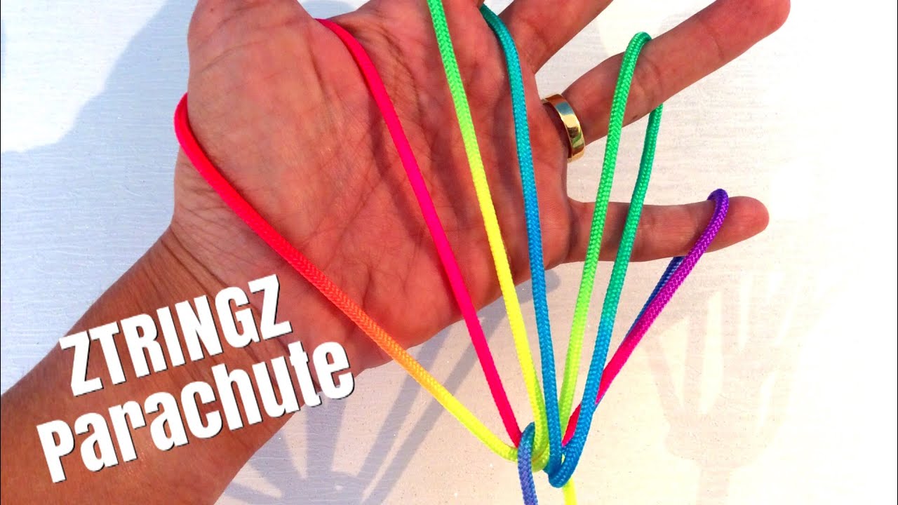 ZTRINGZ Touwfiguren Nederlands: Parachute