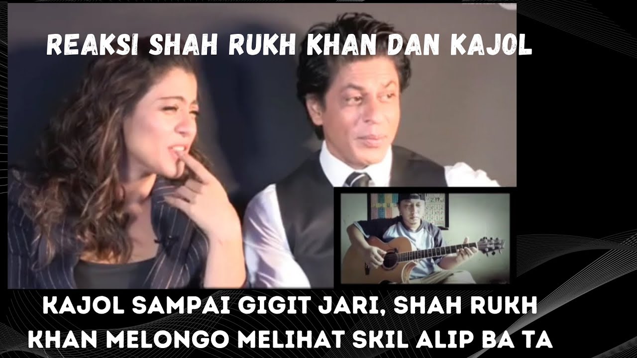 Reaksi Kajol dan Shah Rukh Khan menonton skill Alip Ba Ta - Kal Ho Na Ho | Reaction Parodi